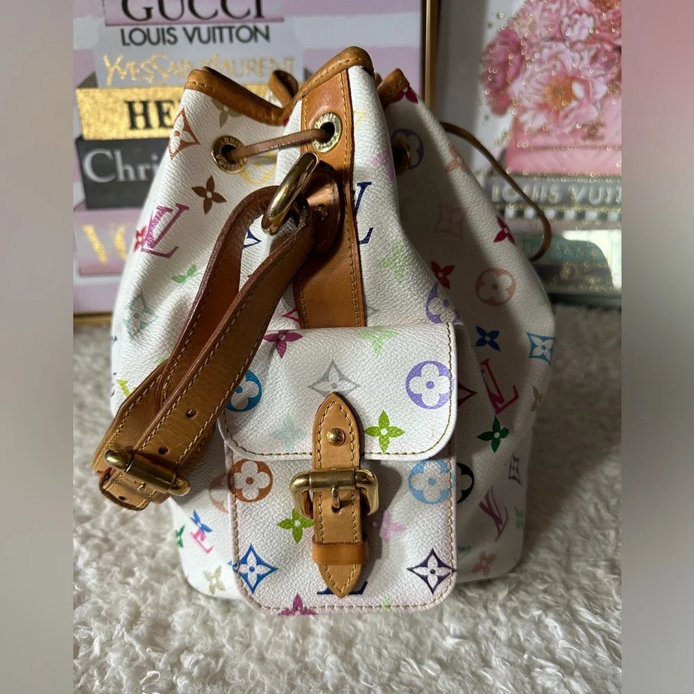 RARE Louis Vuitton Murakami Monogram Noe bucket bag - Picture 3 of 16